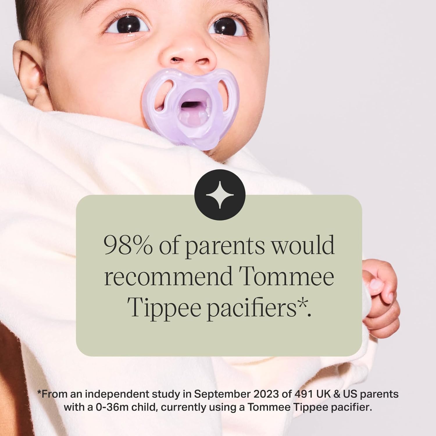 Chupón de Silicona Ultraligero para Bebés de 6 a 18 Meses – Tommee Tippee