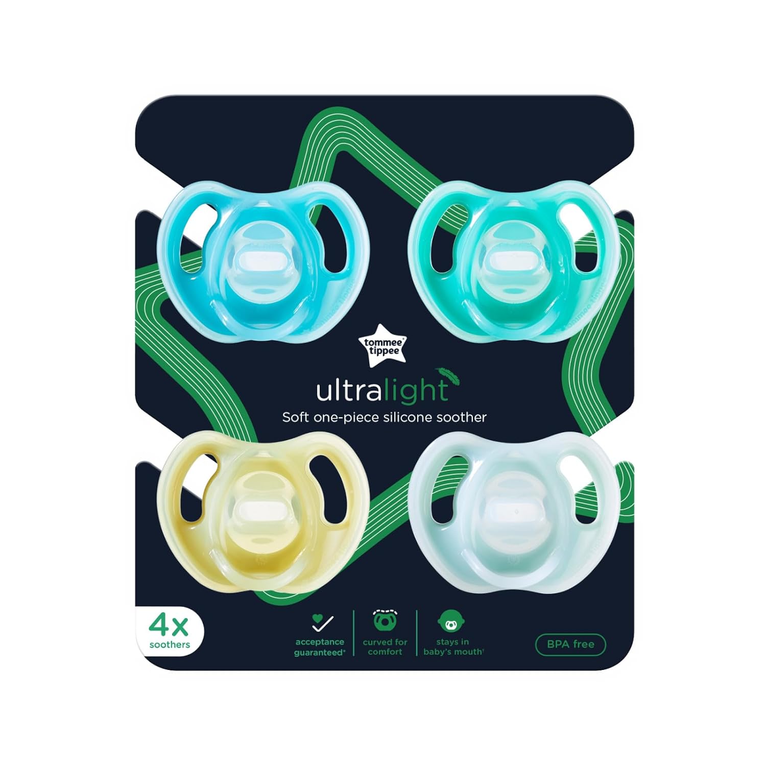 Chupón de Silicona Ultraligero para Bebés de 6 a 18 Meses – Tommee Tippee