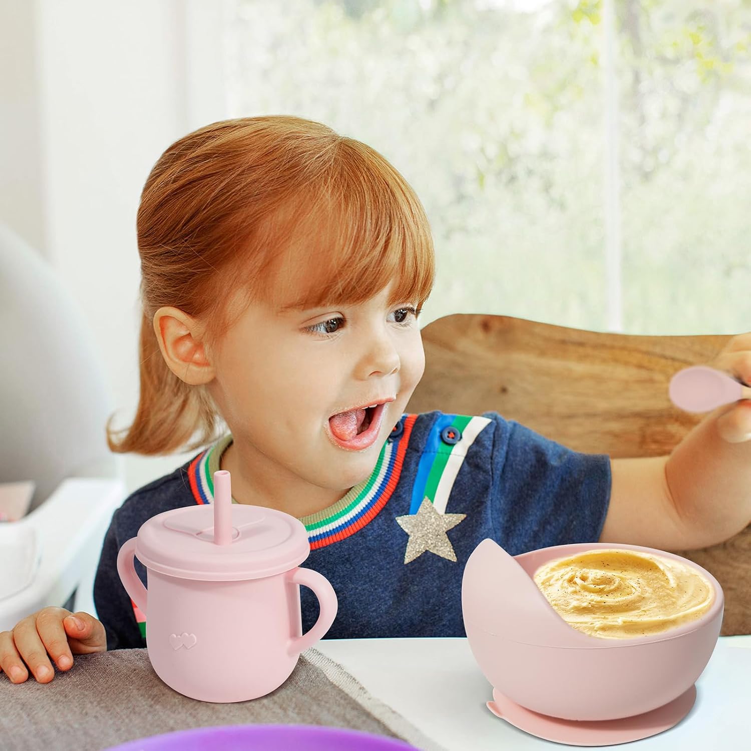 Set de Alimentación para Bebé de Silicona