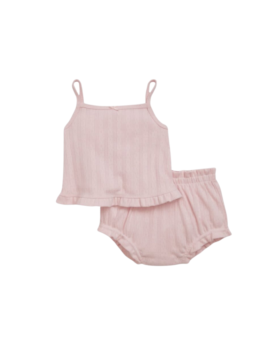 Conjunto de Ropa Pointelle para Bebé